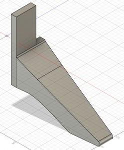 fence leg for construction site
