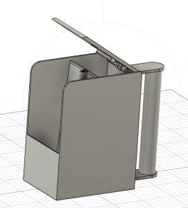 Straight datafono cup